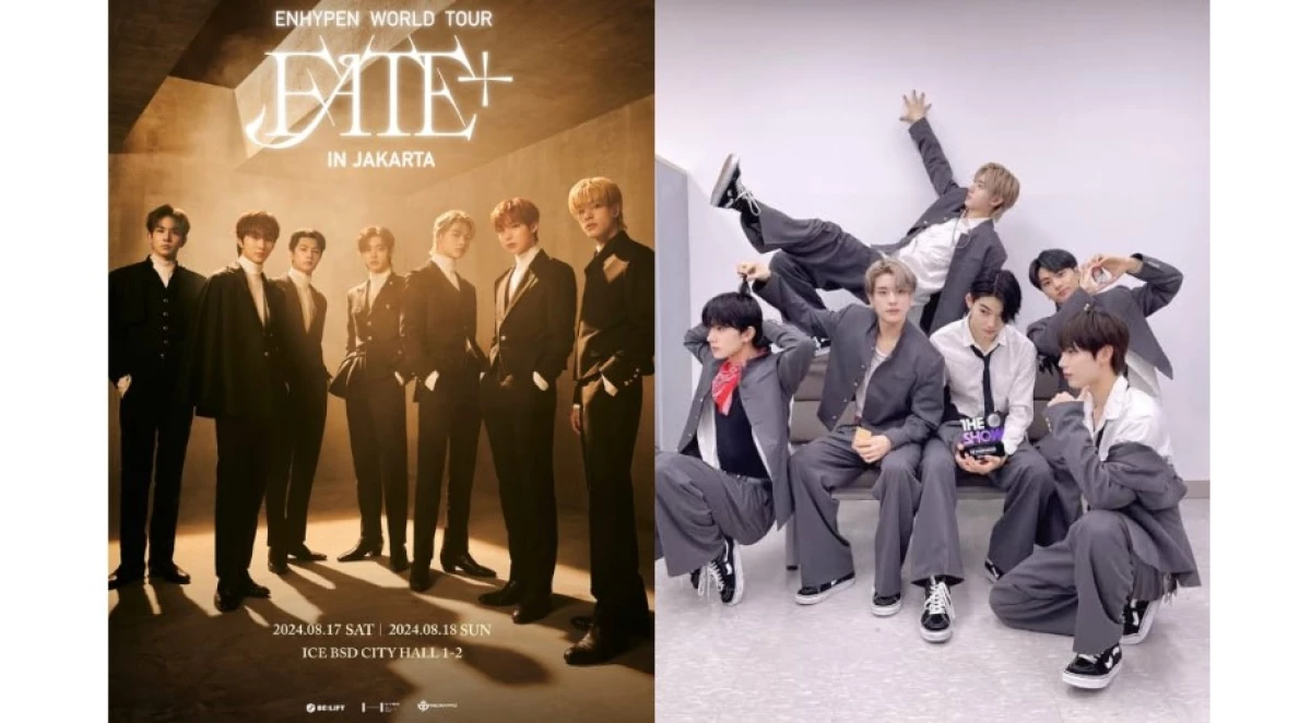 ENGENE Indonesia Siap-siap War! Konser ENHYPEN di Indonesia "FATE PLUS" Bakal Digelar 2 Hari