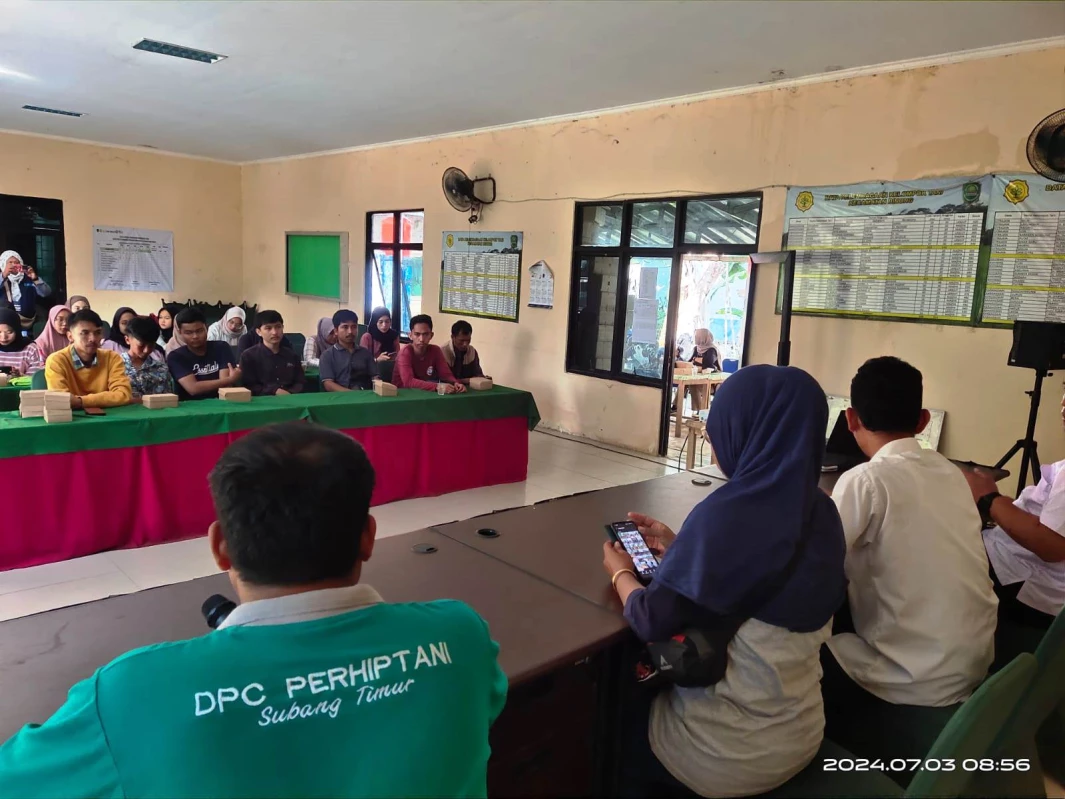 Petani Milenial Dilatih Start-up Olah Hasil Pertanian di Kecamatan Binong