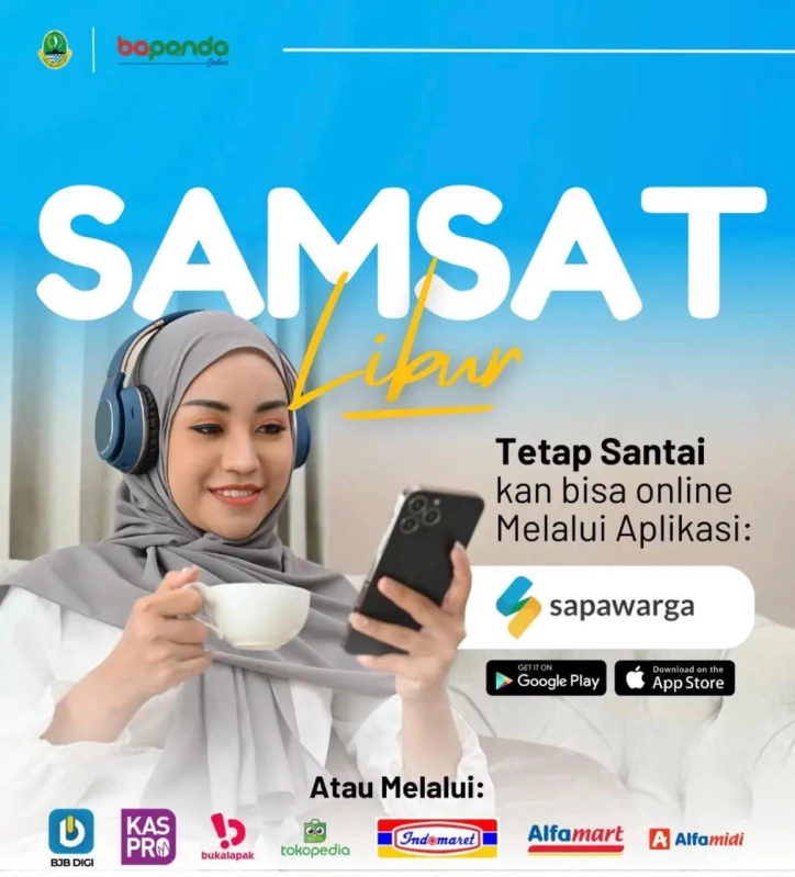 Masyarakat Subang Tetap Bisa Bayar Pajak Kendaraan Meski Hari Libur dan Cuti Bersama Idul Adha