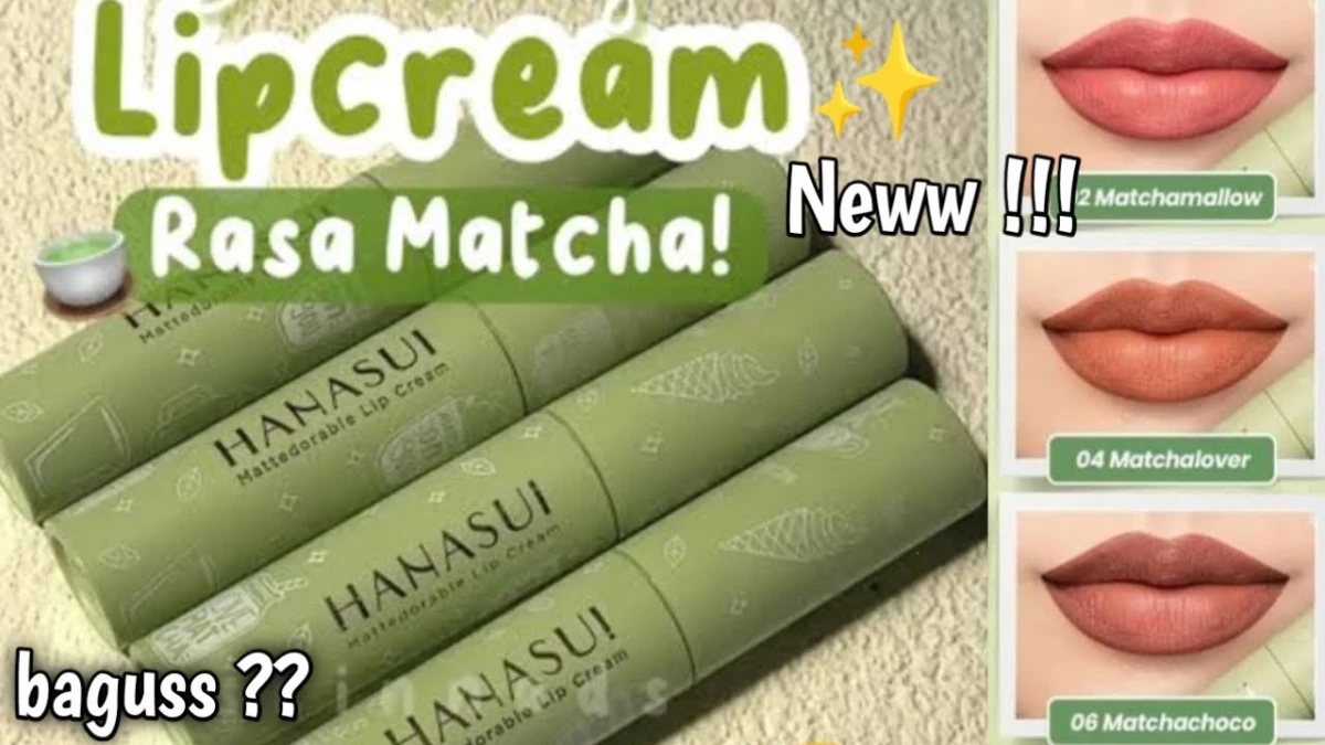 Riview Lipstik Hanasui Matcha Yang Bikin Nyaman dibibir Dengan Harga Terjangkau
