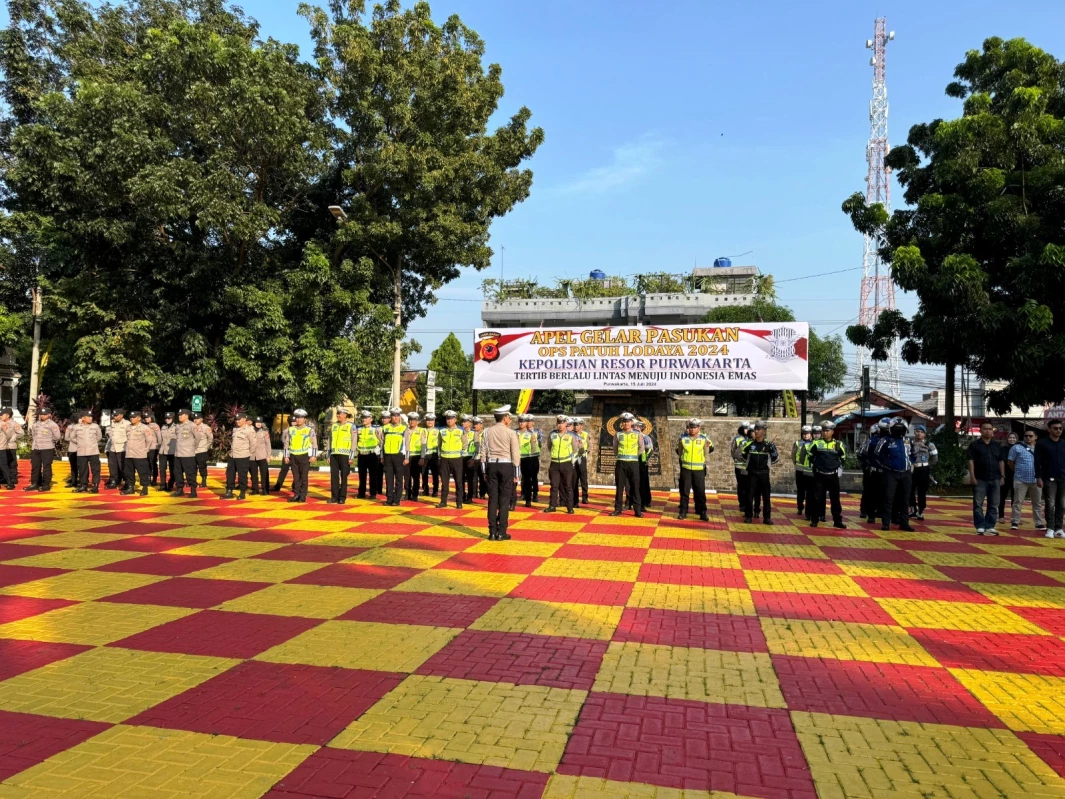 Polres Purwakarta Berlakukan Operasi Patuh Lodaya 2024, Tingkatkan Disiplin, Tekan Angka Laka Lantas