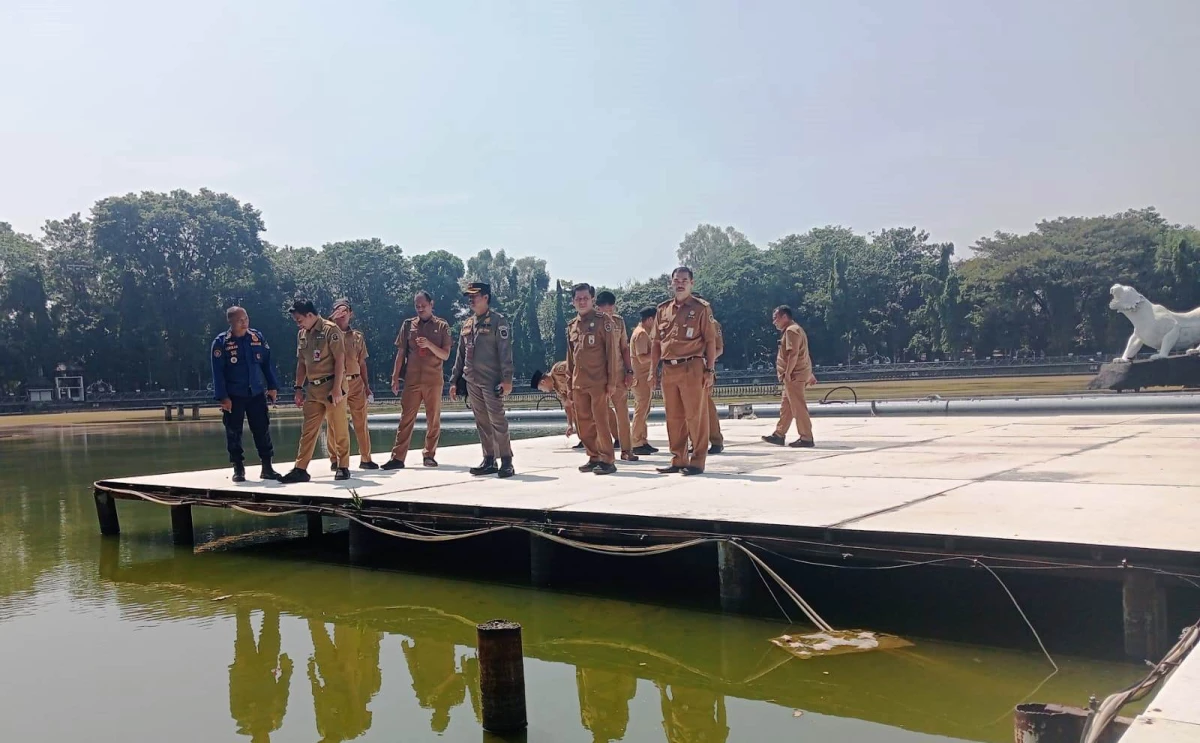 Hari Jadi ke 193 Purwakarta, Dimeriahkan Pertunjukan Air Mancur Sri Baduga