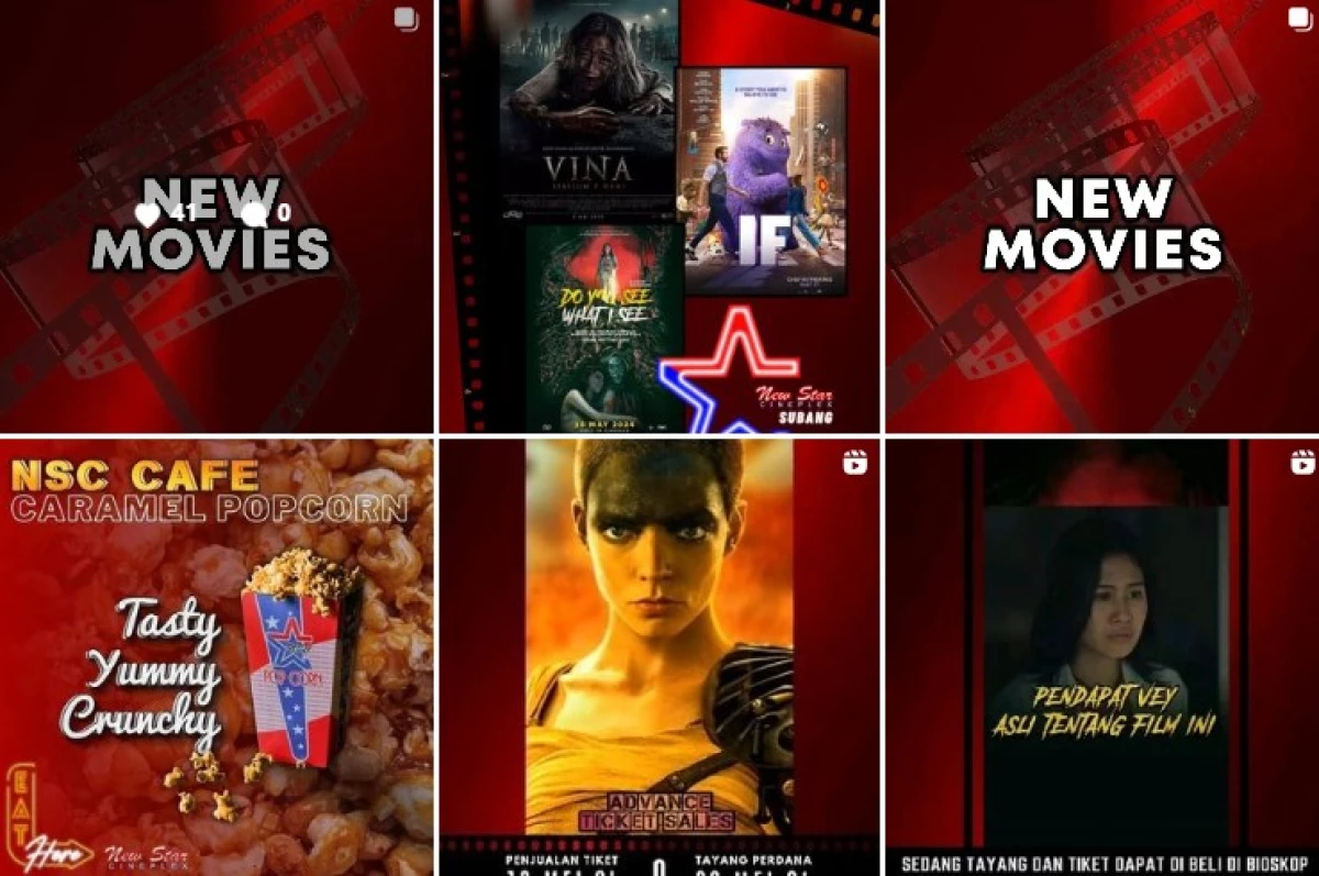 Cek Jadwal Bioskop NSC Subang Selasa, 21 Mei 2024: Terbaru ada Film Dua Hati Biru