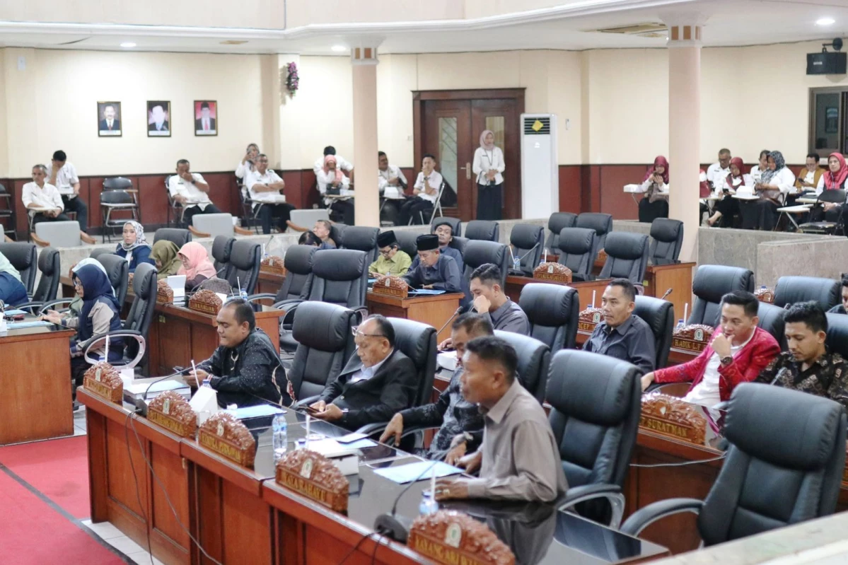 DPRD Subang Gelar Rapat Paripurna Bahas Tiga Raperda