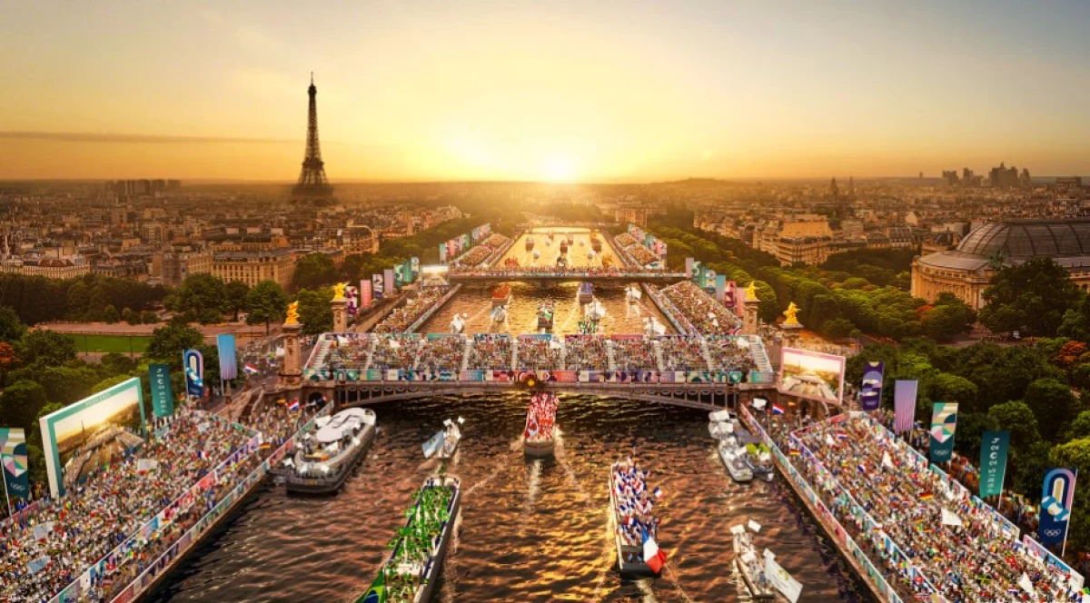 Menuju Opening Ceremony Olimpiade Paris 2024