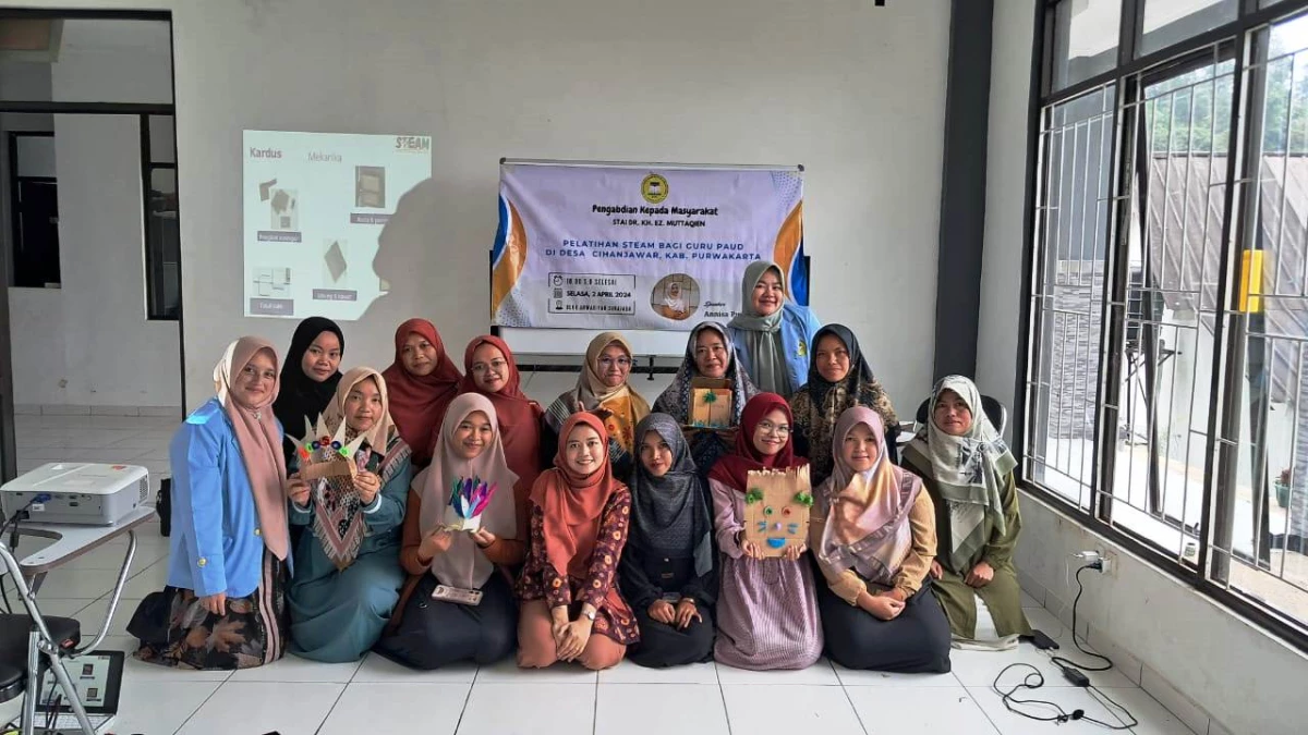 STAI Muttaqien Purwakarta Bekali Guru PAUD STEAM