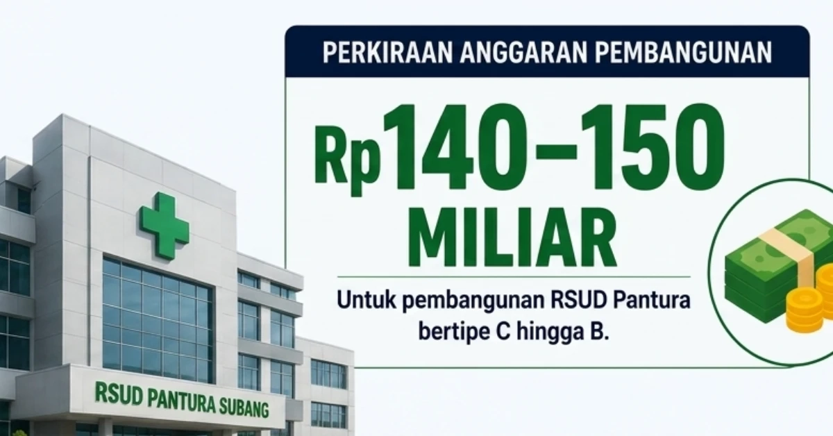 Anggaran RSUD Pantura Subang Capai Rp150 Miliar, Pemkab Siapkan Sejumlah Skema Pendanaan