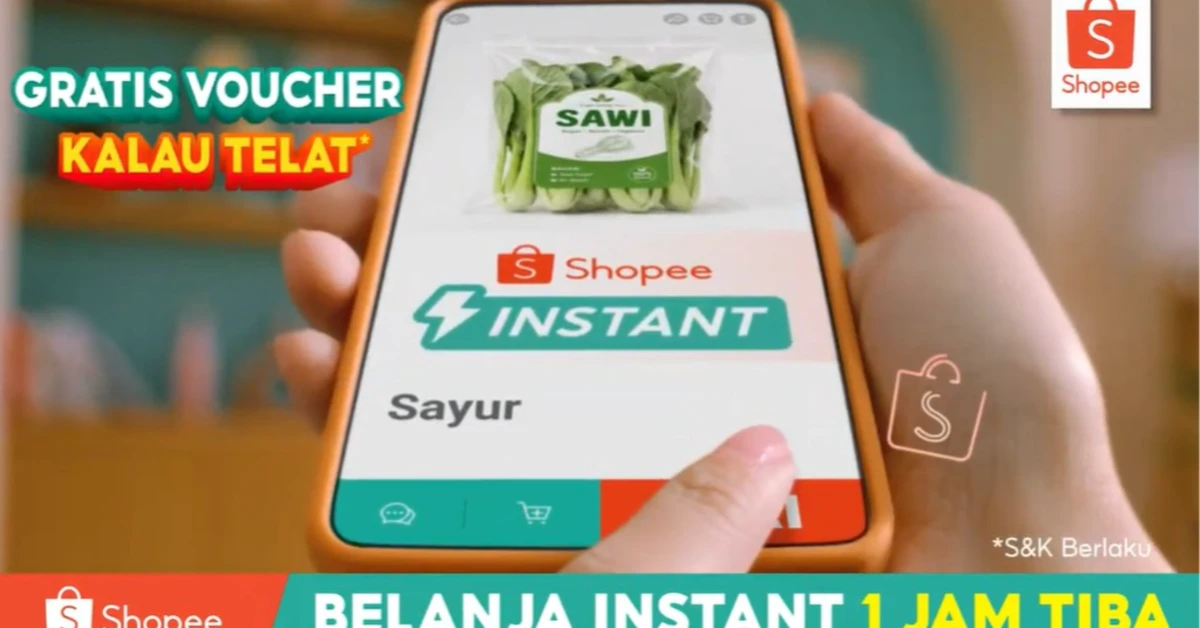 Belanja Harian Makin Sat Set, Atta Halilintar dan Aurel Dukung Shopee Instant 1 Jam Tiba