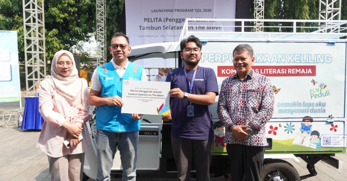 Wujudkan Kinerja Berkelanjutan, PLN Hadirkan PELITA On The Move Dorong Literasi Anak