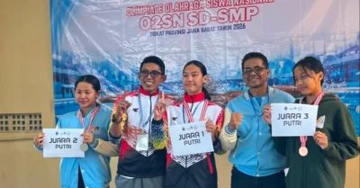 Marwah Rifa Suryadi Raih 2 Medali O2SN Jawa Barat 2026 Cabang Aquatik, Emas dan Perunggu