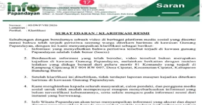 Viral Video Warga Diterkam Harimau di Gunung Papandayan, Pengelola Buka Suara: Hoaks! Ini Fakta Sebenarnya