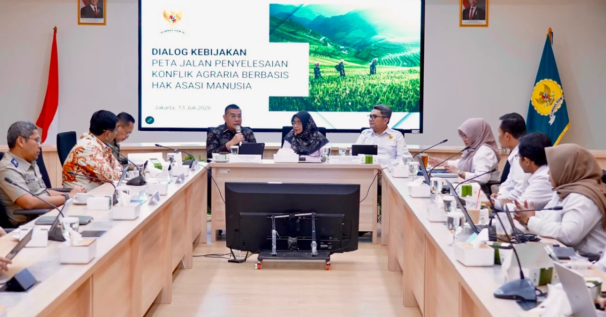 Terima Kajian Komnas HAM, Kementerian ATR/BPN Perkuat Penanganan Konflik Agraria Berbasis HAM
