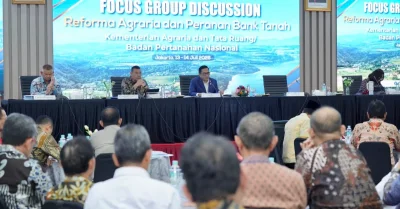 Kementerian ATR/BPN Bersama Komisi II DPR RI Bahas Penguatan Reforma Agraria dan Optimalisasi Peran Bank Tanah
