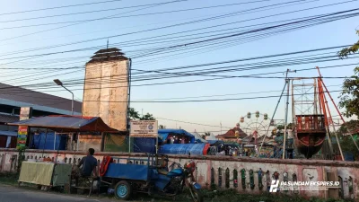 Pasar Malam Meriah Hadir di Kecamatan Gantar, Jadi Hiburan Favorit Warga