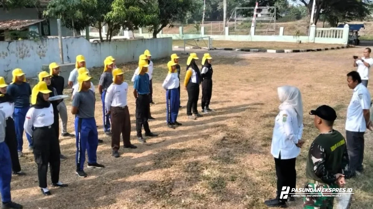 Jelang HUT RI Ke-81, Sebanyak 31 Pelajar Binong Digembleng Jadi Paskibra