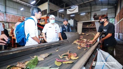TPST Tegalega Disiapkan untuk Produksi Briket RDF Bernilai Tambah