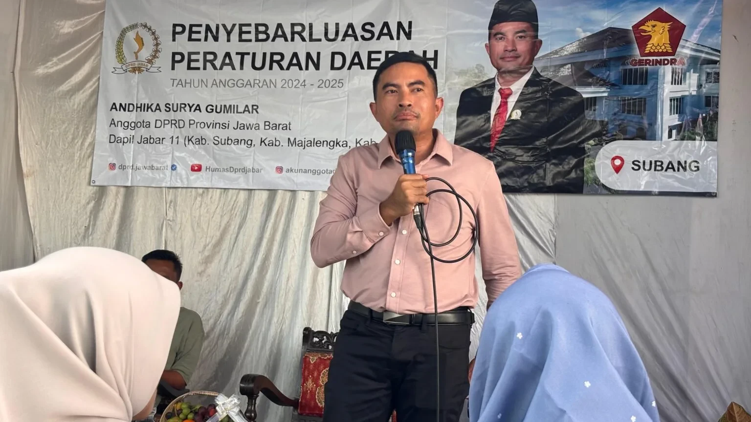 Anggota DPRD Jabar Andhika Surya Gumilar Ajak Masyarakat Bijak Bermedsos