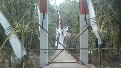 Pemprov Jawa Barat Ambil Alih Jembatan Gantung Pongpet di Pangandaran Usai Ambruk