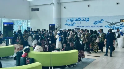Erupsi Gunung Anak Krakatau, 784 Jemaah Umrah Sementara Dialihkan Berangkat dari Bandara Kertajati