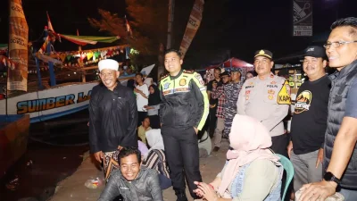 Ruwat Laut ke-59 Blanakan, Kapolres Tekankan Jaga Tradisi dan Kamtibmas