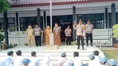 Kapolsek Subang Ingatkan Pelajar SMK Pasundan Jauhi Geng Motor, Narkoba dan Pergaulan Bebas