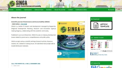 Pemkab Subang Buka Penerimaan Naskah Jurnal SINGA Volume 4 Nomor 2, Ini Ketentuannya