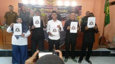 Lima Calon Kades Padaasih Kantongi Nomor Urut, Aparatur Desa Diminta Netral