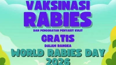 Peringati World Rabies Day 2026, Disnakeswan Subang Gelar Vaksinasi Rabies Gratis