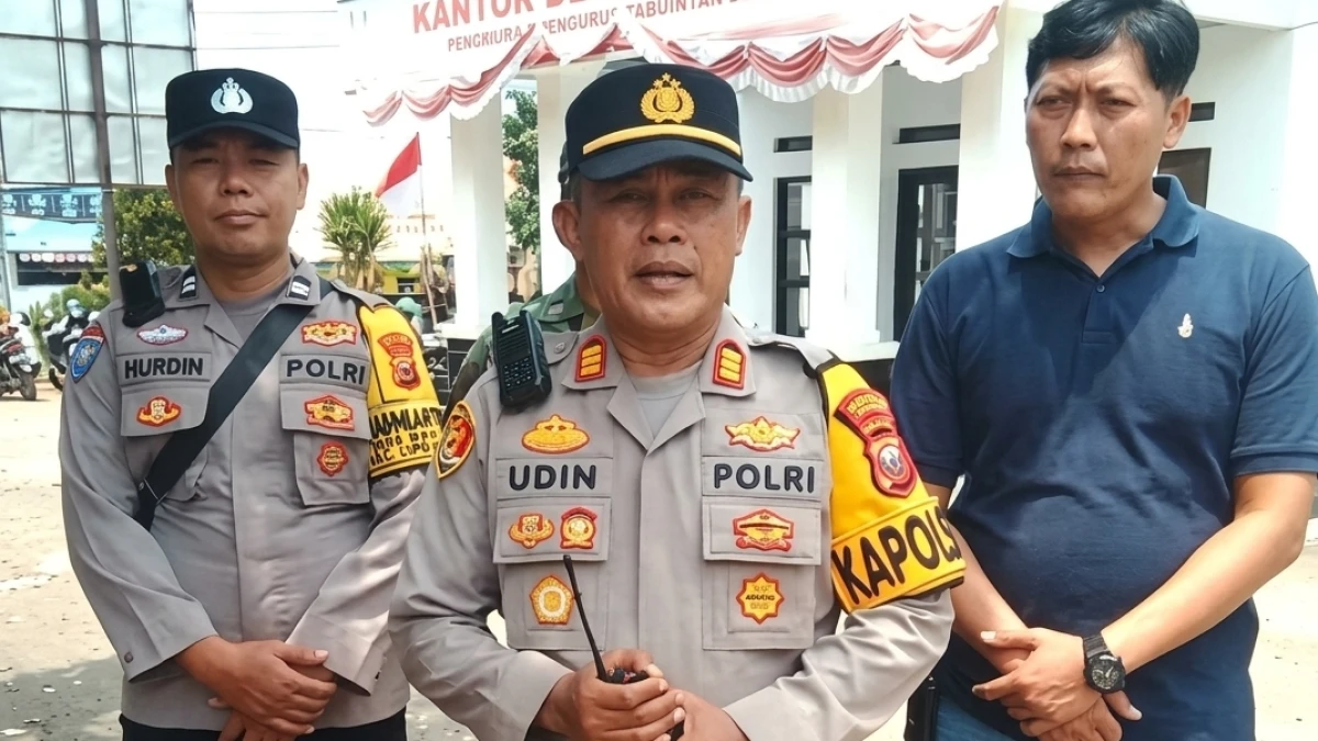 Kapolsek Cipeundeuy Dorong Pengamanan Kawasan Subang Smartpolitan Diperkuat