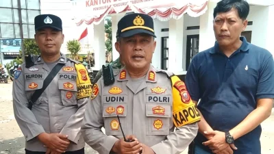 Kapolsek Cipeundeuy Dorong Pengamanan Kawasan Subang Smartpolitan Diperkuat