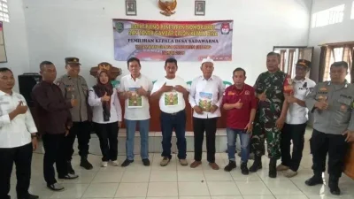 Pilkades Sadawarna: Samsudin 1, Wawan Rusmawan 2, Samsuri Suganda 3