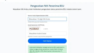 Cukup Pakai NIK! Begini Cara Cek Penerima BSU Oktober 2026 Secara Online
