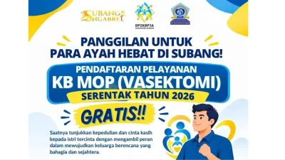DP2KBP3A Subang Siapkan Layanan Vasektomi Serentak Gratis, Ini Jadwal dan Syaratnya