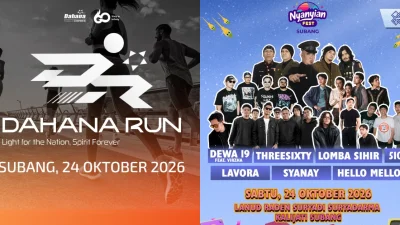 Daftar Event di Subang Pekan Ini, Ada Dahana Run 2026 hingga Konser Musik