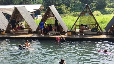 Dikira di Luar Negeri, Ternyata Ada Mata Air Sebening Kaca di Kasomalang Subang!