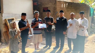 BAZNAS Subang: Dana Zakat Bisa Bantu Rumah Korban Tanah Longsor,  Bermanfaat Bagi Banyak Orang