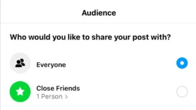 Cara Bagikan Instagram Stories Khusus Close Friends, Klik Ini!