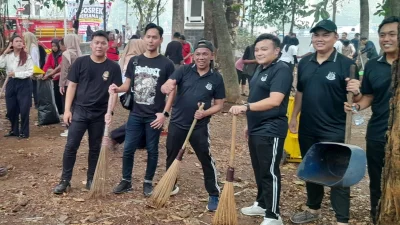 Kejari Purwakarta Turut Sukseskan Ngosrek Bersama Lintas Sektoral di Situ Buleud