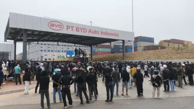 Pabrik Mobil Listrik BYD di Subang Didemo Warga, Soroti Penyerapan Tenaga Kerja Lokal