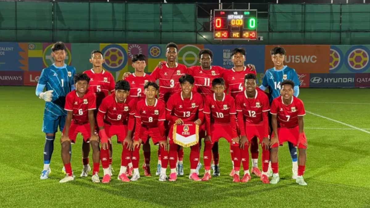 Timnas Indonesia U15 Lolos ke Perempat Final Piala Dunia U15 Usai Kalahkan Panama 5-3