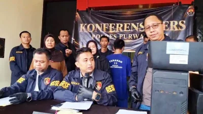 Satreskrim Polres Purwakarta Bongkar Kasus Pemalsuan SLHS SPPG, Pelaku Terancam 15 Tahun Penjara