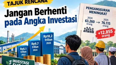 Jangan Berhenti pada Angka Investasi