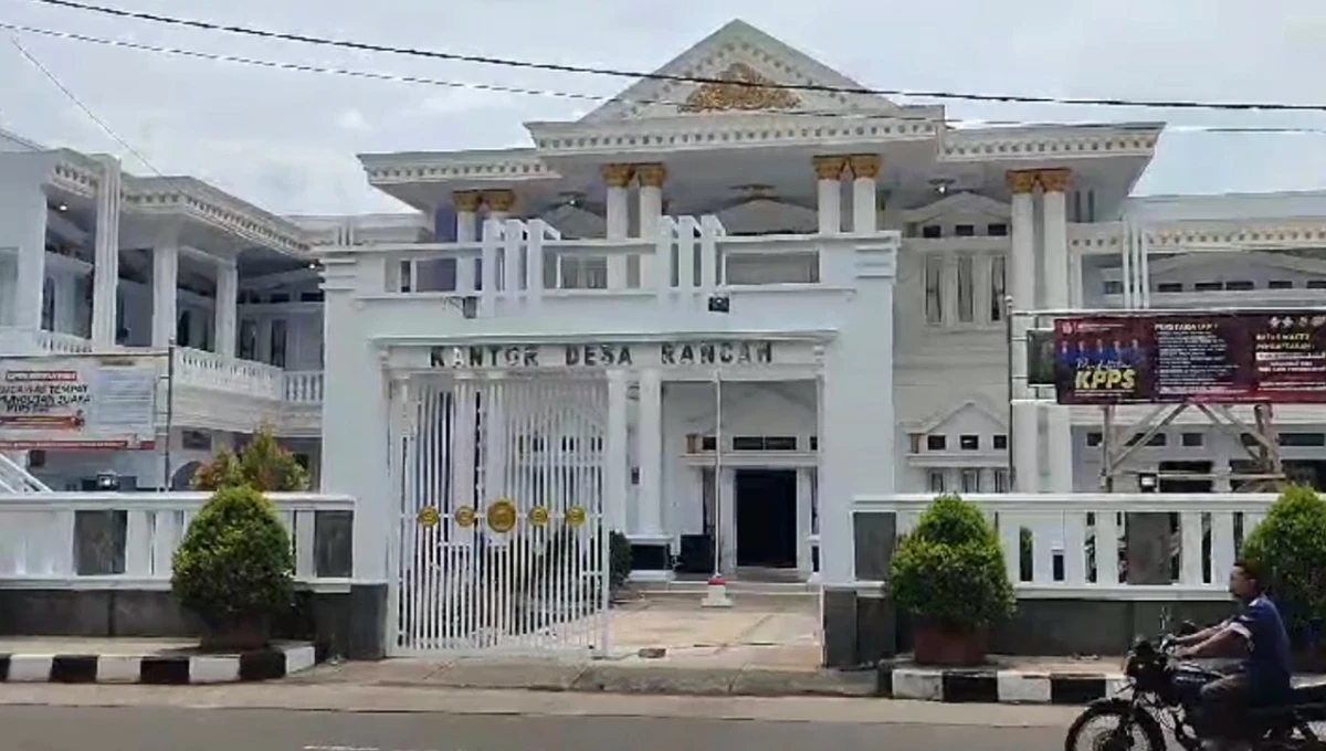Kantor Desa Rancah Bergaya Mewah Habiskan Dana Hingga RP 2 Miliar