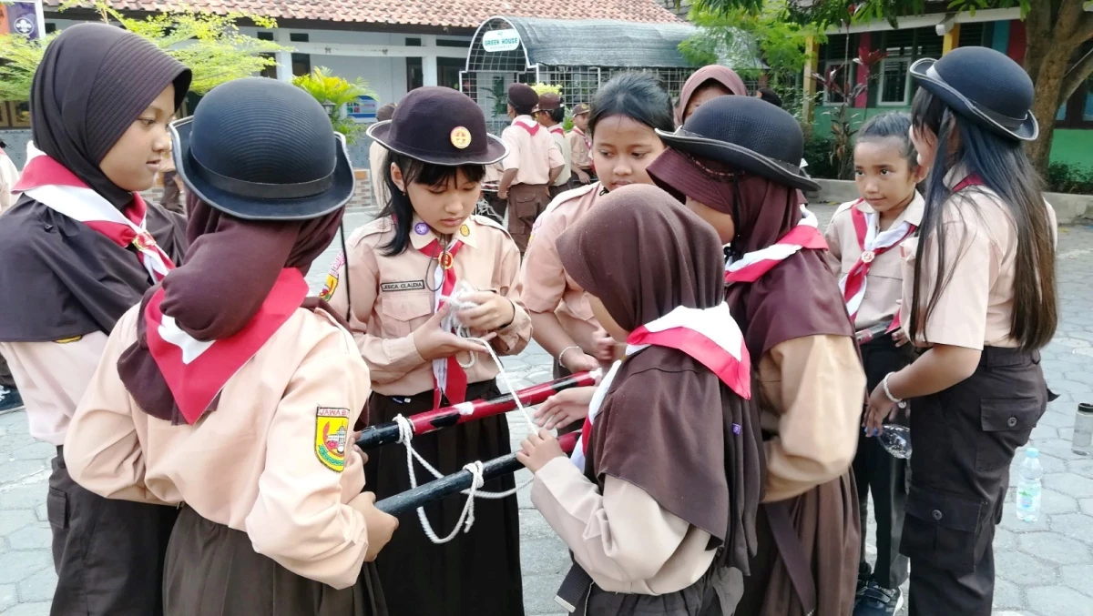 SDN Soklat Masih Unggulkan Ekstrakurikuler Pramuka