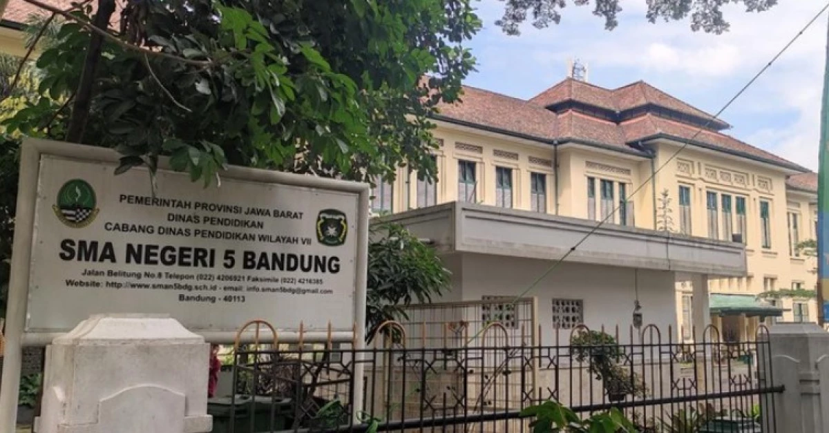 Daftar SMA Negeri Terbaik di Jawa Barat untuk Rekomendasi Pilihan di PPDB Jabar 2024