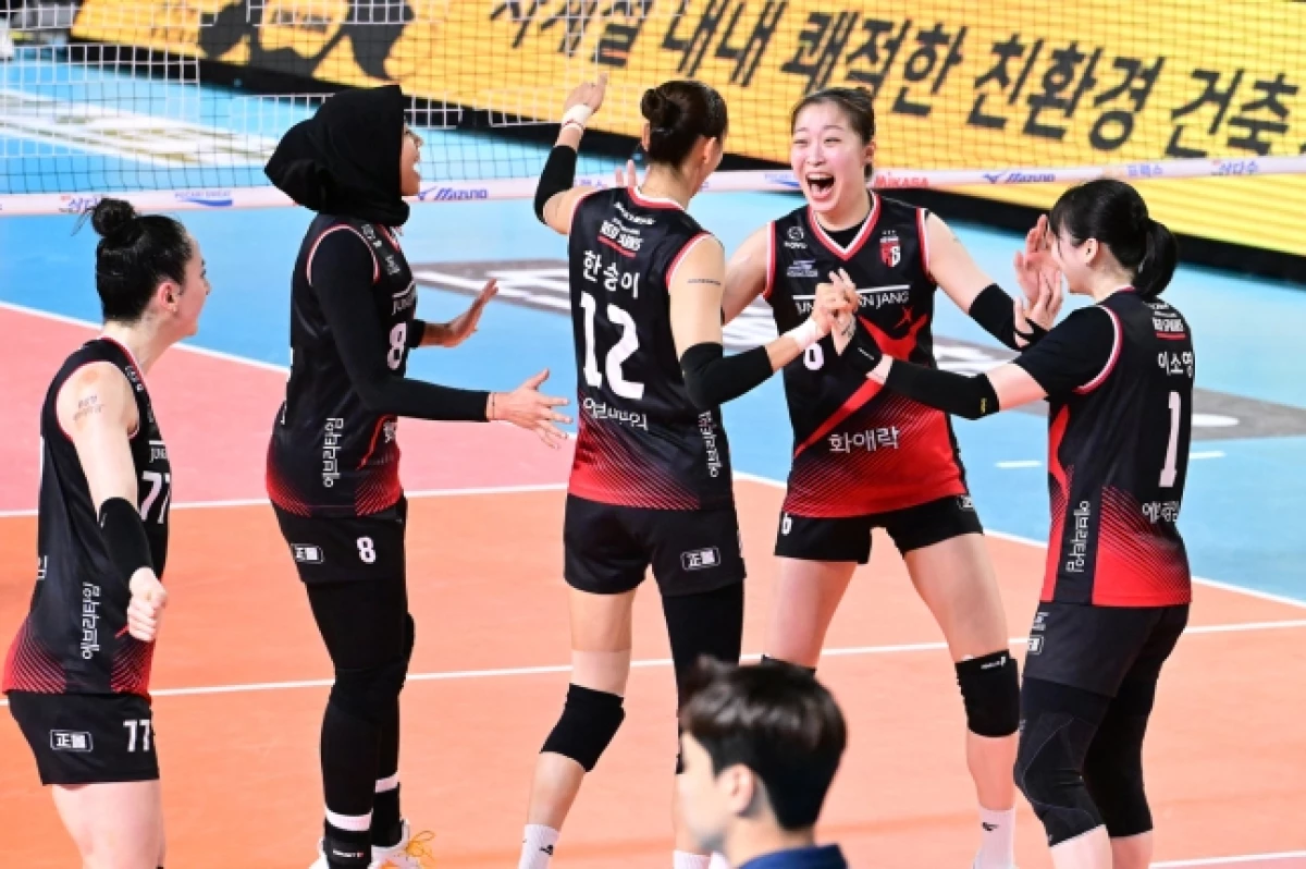Red Sparks Menang 3-1 Atas Pink Spiders dan Hentikan 7 Kemenangan Beruntun