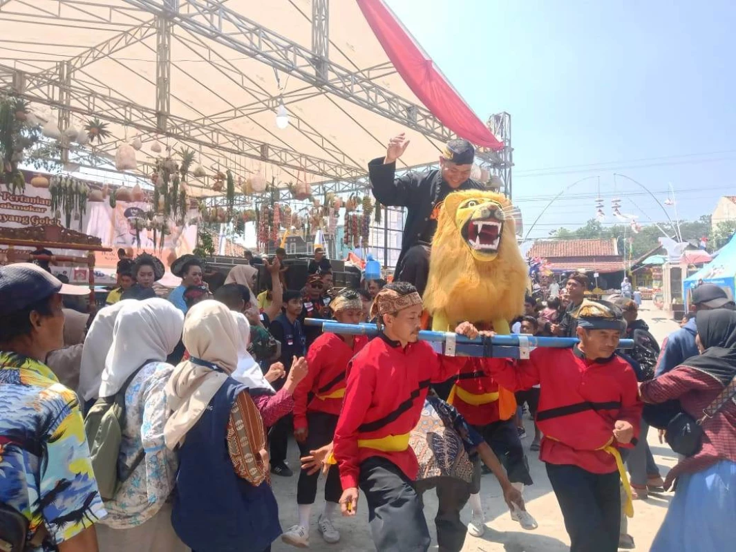 Pagelaran Wayang Golek Puncak Hari Krida Desa Tambakmekar