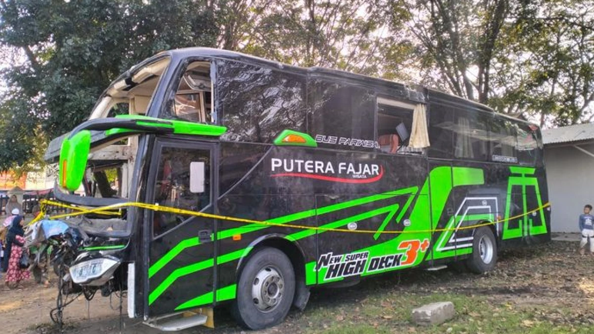 Terungkap! Bus Trans Putera Fajar yang Terlibat Kecelakaan Maut di Ciater Ternyata Pernah Terbakar Sebelumnya