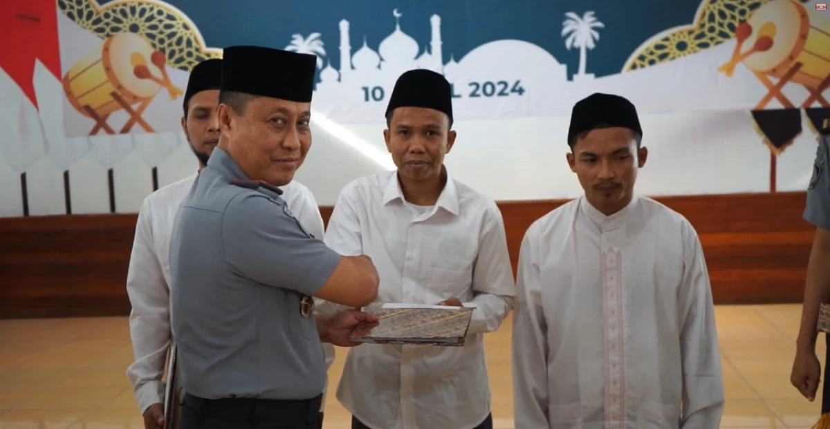 283 WBP Lapas Purwakarta Dapat Remisi Idul Fitri