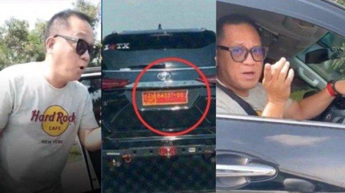 Nasib Pengemudi Fortuner Arogan yang Gunakan Pelat TNI Palsu